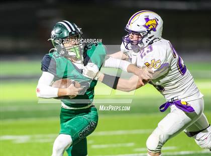 Thumbnail 1 in Bluff Dale vs. Mount Calm (UIL 1A Division 2 Football Bi-District) photogallery.