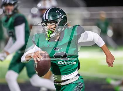 Thumbnail 2 in Bluff Dale vs. Mount Calm (UIL 1A Division 2 Football Bi-District) photogallery.