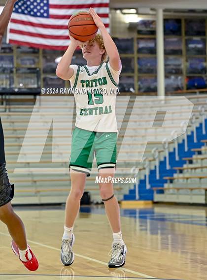 Thumbnail 2 in Southport vs Triton Central (IBCA / IHSAA Showcase) photogallery.