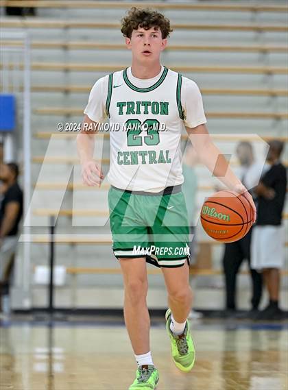 Thumbnail 2 in Southport vs Triton Central (IBCA / IHSAA Showcase) photogallery.