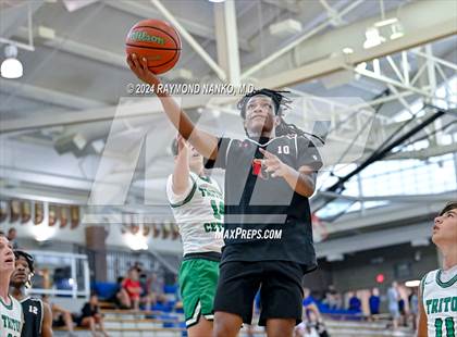 Thumbnail 3 in Southport vs Triton Central (IBCA / IHSAA Showcase) photogallery.