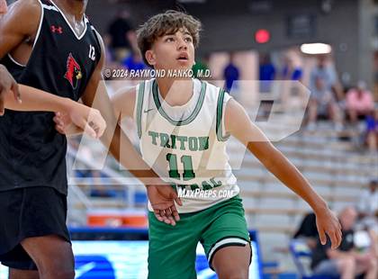 Thumbnail 3 in Southport vs Triton Central (IBCA / IHSAA Showcase) photogallery.