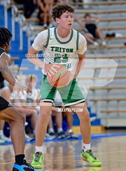 Thumbnail 1 in Southport vs Triton Central (IBCA / IHSAA Showcase) photogallery.