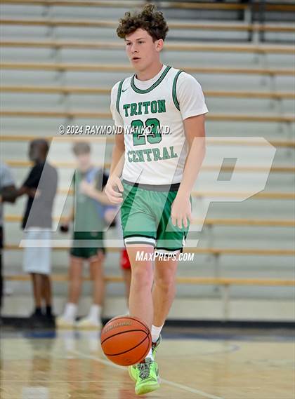 Thumbnail 3 in Southport vs Triton Central (IBCA / IHSAA Showcase) photogallery.