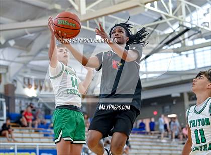 Thumbnail 2 in Southport vs Triton Central (IBCA / IHSAA Showcase) photogallery.