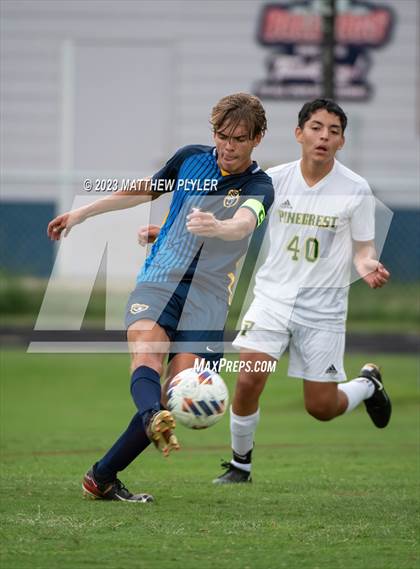 Thumbnail 3 in Cape Fear vs. Pinecrest (Battle for the Bell - First Round) photogallery.