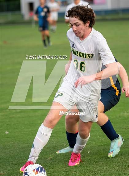 Thumbnail 3 in Cape Fear vs. Pinecrest (Battle for the Bell - First Round) photogallery.