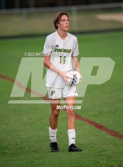 Thumbnail 2 in Cape Fear vs. Pinecrest (Battle for the Bell - First Round) photogallery.