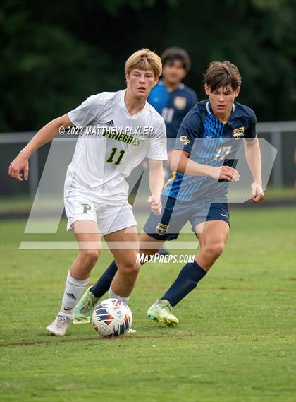 Thumbnail 3 in Cape Fear vs. Pinecrest (Battle for the Bell - First Round) photogallery.