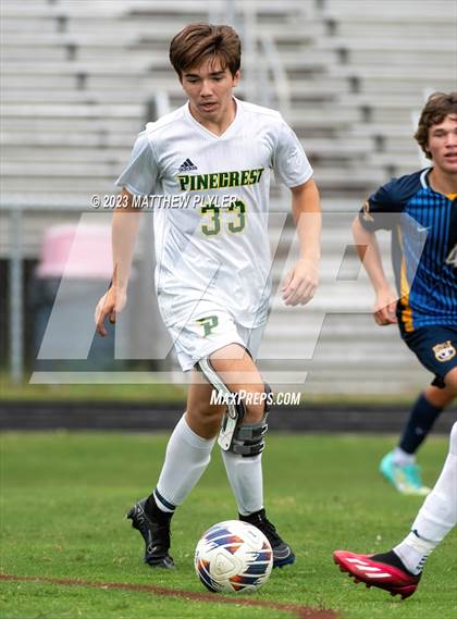 Thumbnail 2 in Cape Fear vs. Pinecrest (Battle for the Bell - First Round) photogallery.