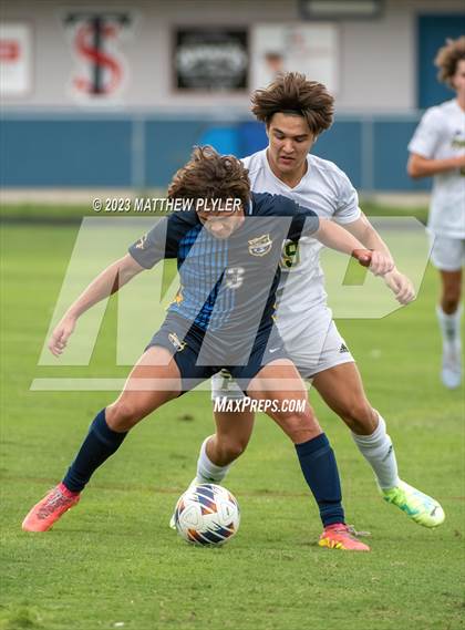 Thumbnail 3 in Cape Fear vs. Pinecrest (Battle for the Bell - First Round) photogallery.