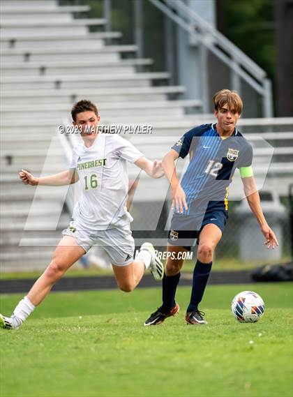 Thumbnail 2 in Cape Fear vs. Pinecrest (Battle for the Bell - First Round) photogallery.