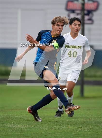 Thumbnail 1 in Cape Fear vs. Pinecrest (Battle for the Bell - First Round) photogallery.