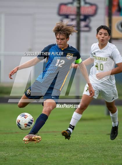 Thumbnail 2 in Cape Fear vs. Pinecrest (Battle for the Bell - First Round) photogallery.
