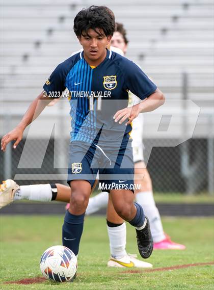 Thumbnail 2 in Cape Fear vs. Pinecrest (Battle for the Bell - First Round) photogallery.