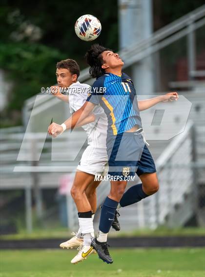 Thumbnail 2 in Cape Fear vs. Pinecrest (Battle for the Bell - First Round) photogallery.