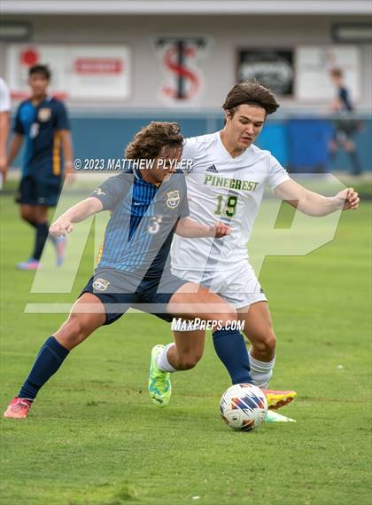 Thumbnail 2 in Cape Fear vs. Pinecrest (Battle for the Bell - First Round) photogallery.
