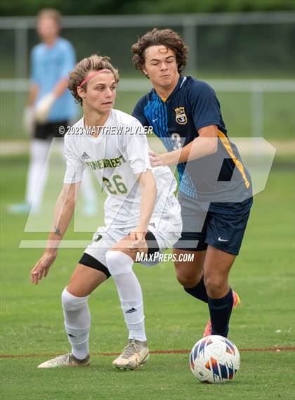 Thumbnail 1 in Cape Fear vs. Pinecrest (Battle for the Bell - First Round) photogallery.