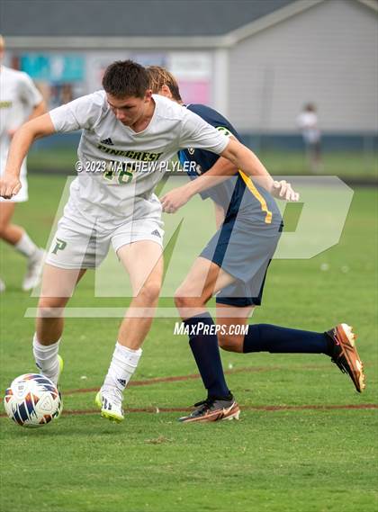 Thumbnail 3 in Cape Fear vs. Pinecrest (Battle for the Bell - First Round) photogallery.
