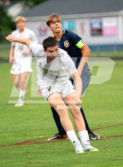 Thumbnail 2 in Cape Fear vs. Pinecrest (Battle for the Bell - First Round) photogallery.