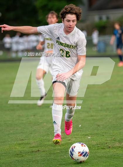 Thumbnail 2 in Cape Fear vs. Pinecrest (Battle for the Bell - First Round) photogallery.