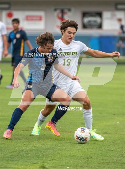 Thumbnail 1 in Cape Fear vs. Pinecrest (Battle for the Bell - First Round) photogallery.