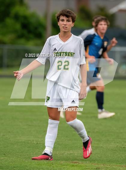 Thumbnail 1 in Cape Fear vs. Pinecrest (Battle for the Bell - First Round) photogallery.