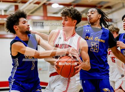 Thumbnail 3 in Oak Grove vs Burlingame (CCS Division III Round 2 @ Aragon) photogallery.