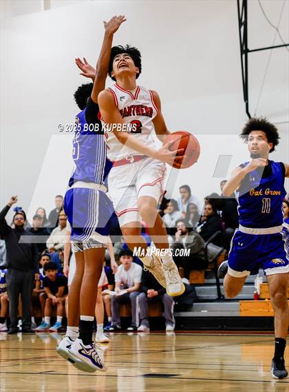 Thumbnail 2 in Oak Grove vs Burlingame (CCS Division III Round 2 @ Aragon) photogallery.