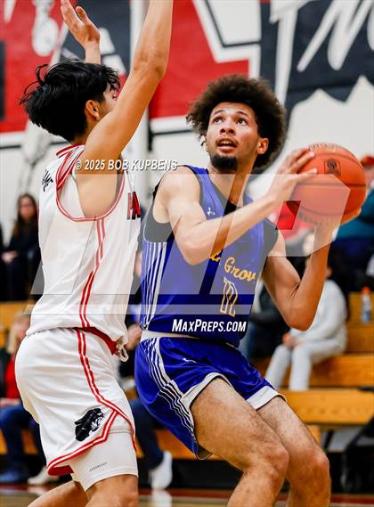 Thumbnail 1 in Oak Grove vs Burlingame (CCS Division III Round 2 @ Aragon) photogallery.