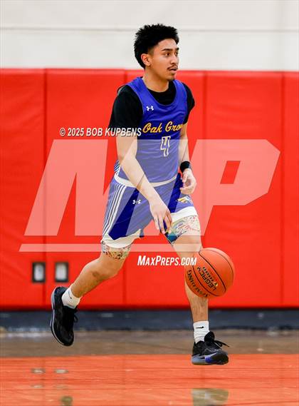 Thumbnail 2 in Oak Grove vs Burlingame (CCS Division III Round 2 @ Aragon) photogallery.