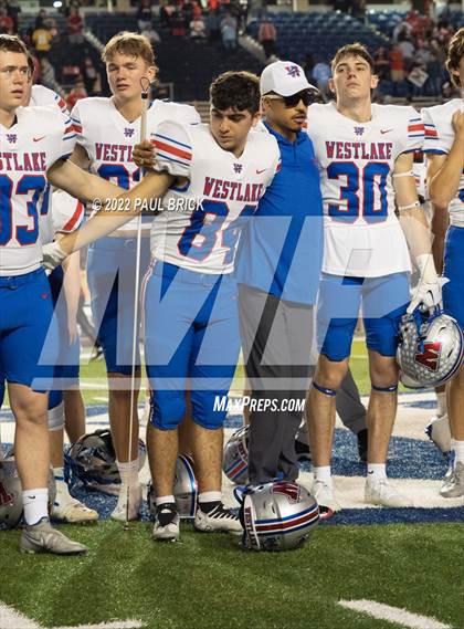 Thumbnail 1 in Galena Park North Shore v Austin Westlake (UIL 6A D1 Semifinal) photogallery.