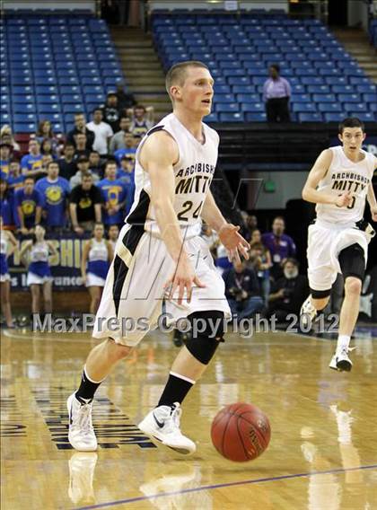 Thumbnail 2 in Newark Memorial vs. Archbishop Mitty (CIF D2 NorCal Regional Final) photogallery.