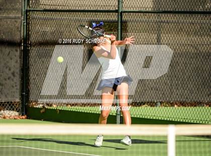 Thumbnail 1 in Torrey Pines vs. University (CIF SoCal Regional Team Tennis Championships) photogallery.