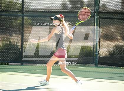 Thumbnail 2 in Torrey Pines vs. University (CIF SoCal Regional Team Tennis Championships) photogallery.