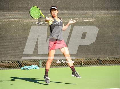 Thumbnail 2 in Torrey Pines vs. University (CIF SoCal Regional Team Tennis Championships) photogallery.