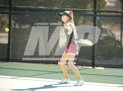 Thumbnail 3 in Torrey Pines vs. University (CIF SoCal Regional Team Tennis Championships) photogallery.