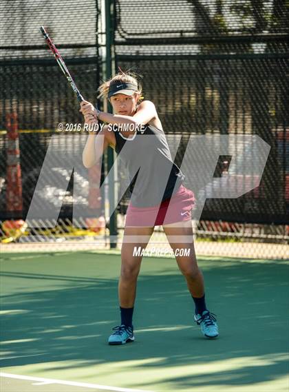 Thumbnail 1 in Torrey Pines vs. University (CIF SoCal Regional Team Tennis Championships) photogallery.