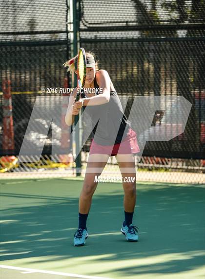 Thumbnail 3 in Torrey Pines vs. University (CIF SoCal Regional Team Tennis Championships) photogallery.