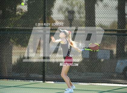 Thumbnail 1 in Torrey Pines vs. University (CIF SoCal Regional Team Tennis Championships) photogallery.