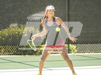 Thumbnail 2 in Torrey Pines vs. University (CIF SoCal Regional Team Tennis Championships) photogallery.