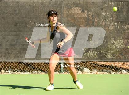 Thumbnail 2 in Torrey Pines vs. University (CIF SoCal Regional Team Tennis Championships) photogallery.