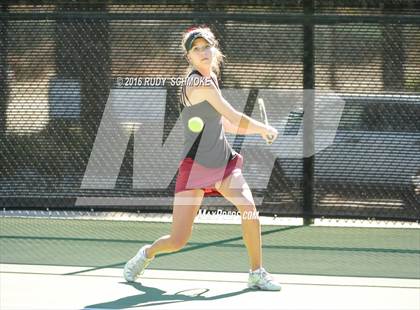 Thumbnail 1 in Torrey Pines vs. University (CIF SoCal Regional Team Tennis Championships) photogallery.