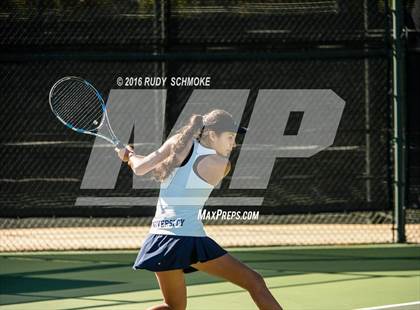 Thumbnail 1 in Torrey Pines vs. University (CIF SoCal Regional Team Tennis Championships) photogallery.