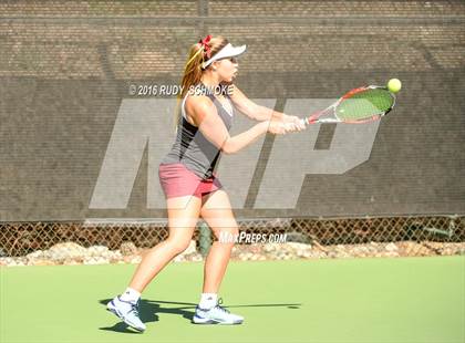 Thumbnail 2 in Torrey Pines vs. University (CIF SoCal Regional Team Tennis Championships) photogallery.