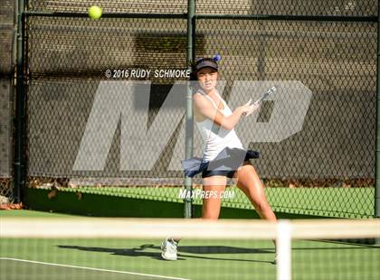 Thumbnail 2 in Torrey Pines vs. University (CIF SoCal Regional Team Tennis Championships) photogallery.