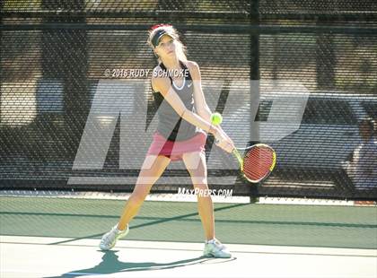 Thumbnail 3 in Torrey Pines vs. University (CIF SoCal Regional Team Tennis Championships) photogallery.