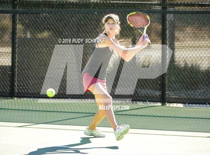 Thumbnail 2 in Torrey Pines vs. University (CIF SoCal Regional Team Tennis Championships) photogallery.