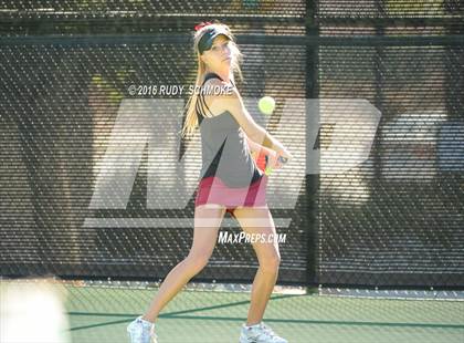 Thumbnail 1 in Torrey Pines vs. University (CIF SoCal Regional Team Tennis Championships) photogallery.