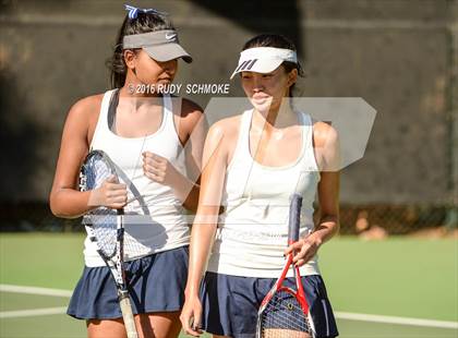 Thumbnail 2 in Torrey Pines vs. University (CIF SoCal Regional Team Tennis Championships) photogallery.